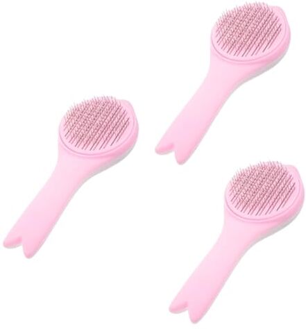 BESPORTBLE 3 Pz pettine da massaggio per animali domestici pet comb pettine cane pettine da massaggio per gatti rimozione dei di cane pettini rimozione dei di animali domestici pp