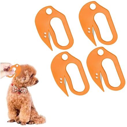 jileijar Pettine per cani Rimozione dei peli dell'animale domestico Spazzola districante per cani Pet Dog Knot Pettine Accessori Pettine Pet Per Massaggio