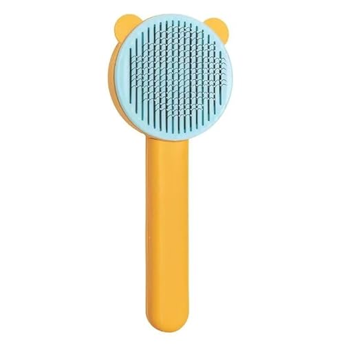 AD-BCrbgen Pettine in acciaio inossidabile for cani a pelo lungo Pulizia spazzola for capelli for cani da compagnia Pettini for gatti Spazzola for capelli for gatti (Color : 11)