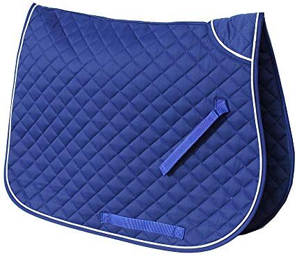 Rhinegold Sottosella Twin Bound-COB-Royal Blue, Panno Sella 36 IT, Blu Reale