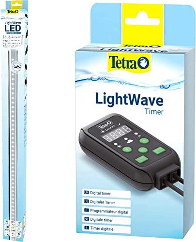 Tetra Lightwave Set 720, Illuminazione a LED per Acquari con Adattatori e Spina di Alimentazione, Lampada per Acquari ad Alta Efficienza Energetica e Lunga Durata