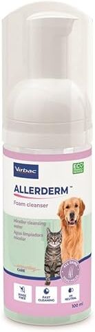 Virbac Allerderm 100ml Pulisce Delicatamente Cute e Pelo di Cani e Gatti