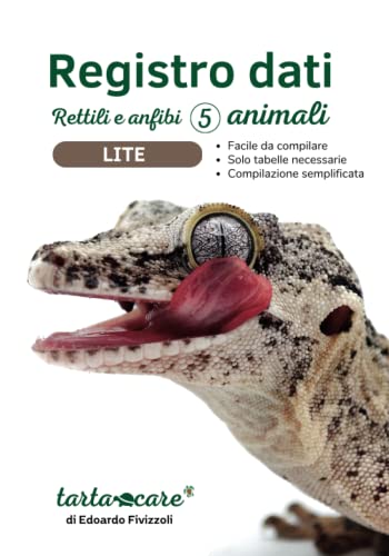 Fivizzoli, edoardo TartaCare: LITE 5 animali: Gestionale dati rettili - Versione Lite