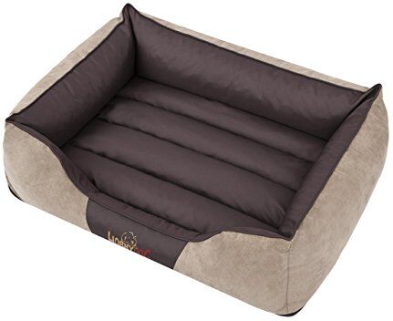 Hobbydog Lettino per Cani Nice Dimensioni – 110 x 90 cm Beige Letto per Cani Tappetino per Cani, XXL, Beige, 5.8 kg