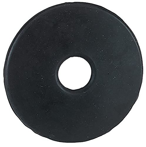 Kerbl Set di 2 dischetti da mordere, colore: nero, 7 cm