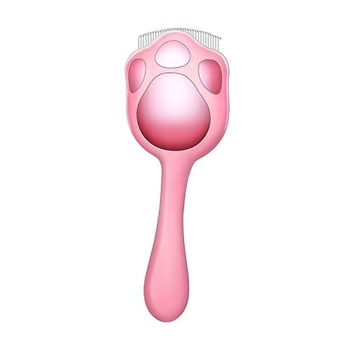 AcLipS Prodotti for animali domestici, prodotti for animali domestici, pettine for gatti, detergente for far galleggiare il pettine for capelli, pettine for gatti britannico a spazzola corta. (Color : Pink