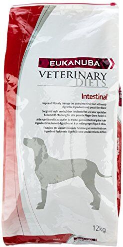 EUKANUBA Veterinary Diets Intestinal cane Cibo per cani con disturbi del tratto gastrointestinale 12 Kg