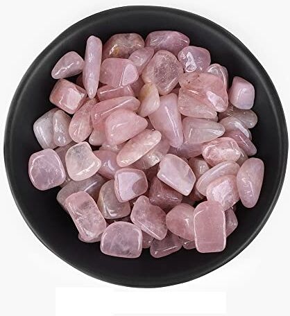 LABDIP decorazione della stanza Pietra di ghiaie di quarzo rosa naturale adatta for la ghiaia della decorazione del paesaggio domestico dell'acquario (Color : Style.1, Size : 50g)