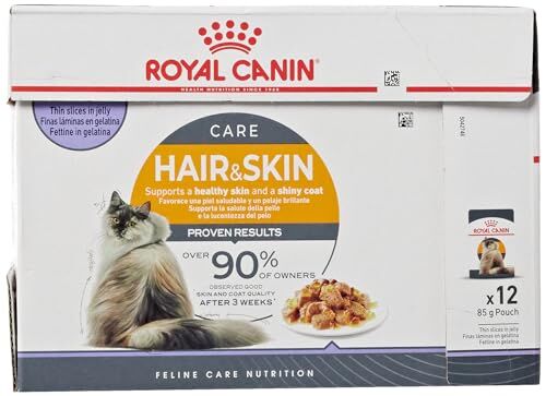 ROYAL CANIN Intense Beauty Jelly Wet Food for Cats 12x 85g