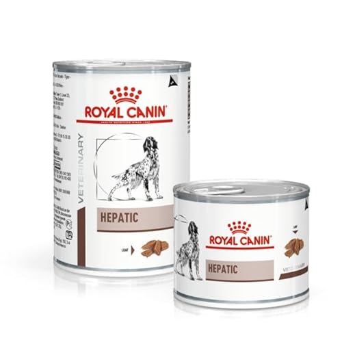 ROYAL CANIN Veterinary Hepatic Mousse   12 x 200 g   Alimento dietetico completo per cani adulti   Può aiutare a sostenere la funzione epatica nell'insufficienza epatica