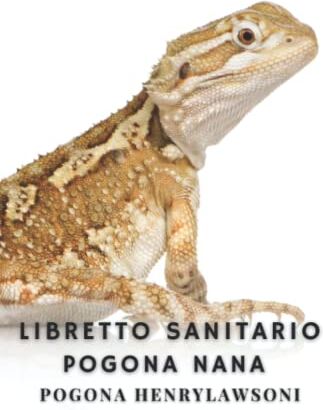 RETTILE, PARADIZE Libretto Sanitario - Pogona Nana (Pogona henrylawsoni): Alimentazione, Muta, Taglia, Peso, Manutenzione mensile, Riproduzione, Veterinario, ...