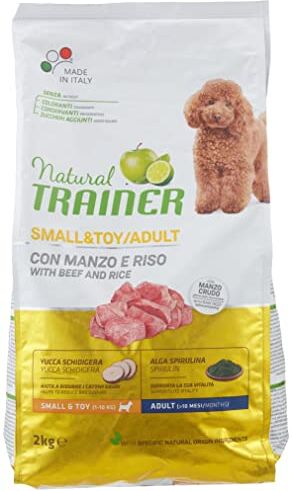 Trainer Natural  Small Manzo Riso Cibo Secco per Cani, 2kg