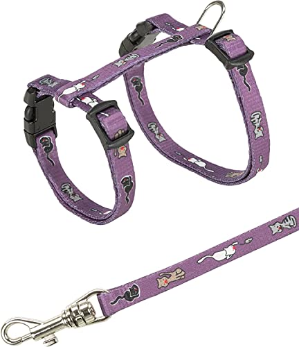Trixie Harness e set per gatti gattini SM Collar (il colore può variare)