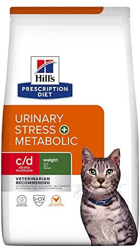 Hill's PD Feline Urinary Stress + Metabolic c/d Dry cat food 1 5 kg