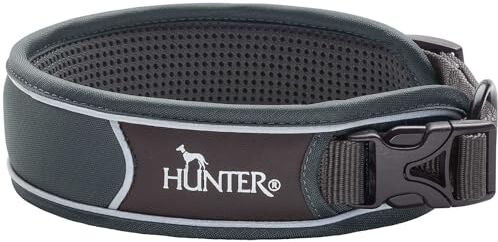 HUNTER Collar Divo S 25-35cm grey/grey (67625)