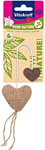 Vitakraft Gioco Pure Nature Cuore con Catnip per Gatti 21 g