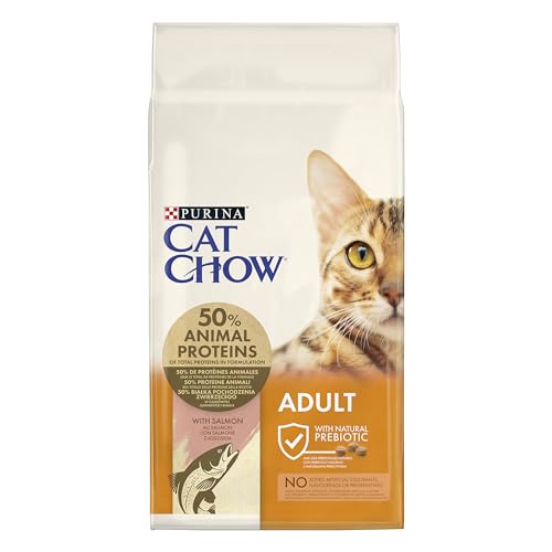 Purina Cat Chow Salmone Alimenti Gatto Secco F.Media