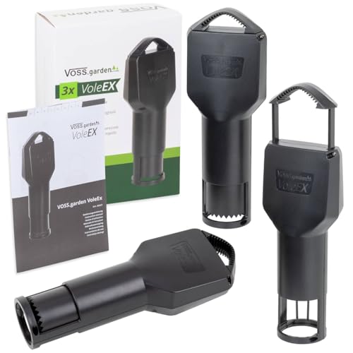 Voss Trappola per Arvicole VoleEX, Set da 3 Pezzi, Efficace Contro Le Arvicole, Riutilizzabile