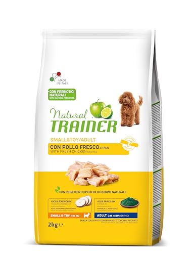 Trainer Natural  Small Pollo Riso Cibo Secco per Cani, 2kg
