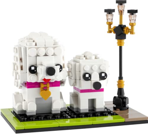 Lego BrickHeadz Animali Domestici Cani, Gatti, Pesci, Uccelli o Criceti (Scegli Animale) (Barboncino ), Multicolore