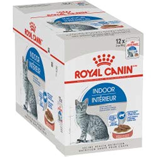 ROYAL CANIN Indoor Sterilized Wet food for adult cats Chunks in sauce 12x85 g