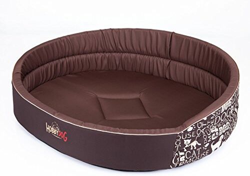 Hobbydog Dog Bed of Foam R2 47X33 cm Subtitles, S, Brown, 700 g