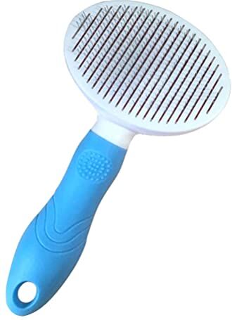 IYSHOUGONG 1PC Pet Grooming Brush Pet Automatico Depilazione Pettine Cane Massaggio Rimozione Dei Capelli Pettine Gatto Auto-pulizia Ago Pettine per Piccoli