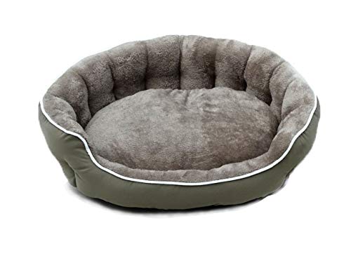 Italian Bed Linen Sogni e Capricci Cuccia COCCOLE Pets, Beige, L 48 x P 42 x H 16 cm