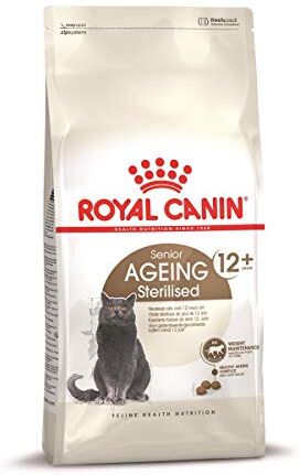 ROYAL CANIN Senior Ageing Sterilised 12+ Cats Dry Food Corn Poultry Vegetable 2 kg