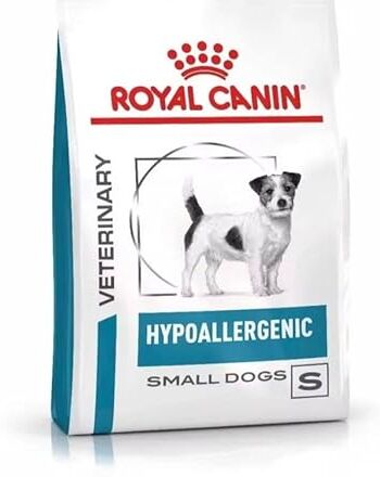 ROYAL CANIN Veterinary Hypoallergenic Small Dogs   3,5 kg   Alimento dietetico completo per cani di piccola taglia adulti   Per ridurre i segni di intolleranza ai nutrienti