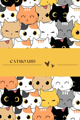 Pro-Ject CATBOARD: Diary for cat-lovers, in full color, to note down the days with your cat, from arrival to wellbeing, from moments together to birthdays. ... for photos. A suitable gift for cat-lovers