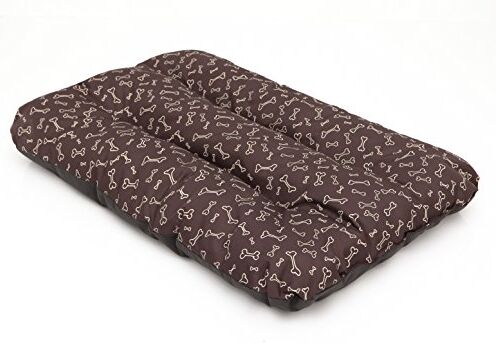 Hobbydog Dog Mattress Eco Prestige R2, 100 x 70 cm, Marrone con Caramelle, L, Marrone, 1,4 kg