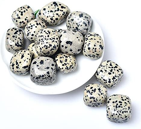 LABDIP decorazione della stanza Casa 50g Cristallo Naturale Rolling Stone 27 Campione di Ghiaia di Colore Piazza Pietra Lucida Reiki for Acquario Fish Tank Home Decor (Color : Leopard Spots, Size : 50g-60g