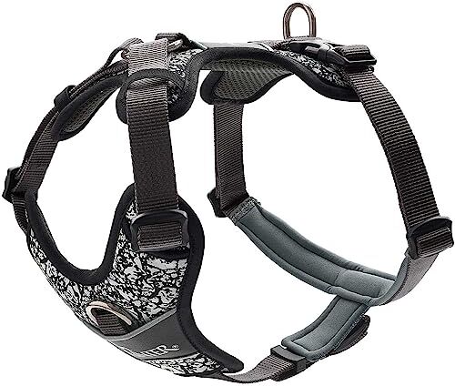 HUNTER Harness Divo Reflect L, black/grey (68962)