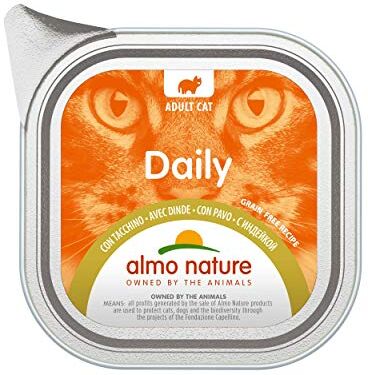 almo nature Daily Menu bio Tacchino Umido Gatto gr. 100 Mangimi umidi per Gatti