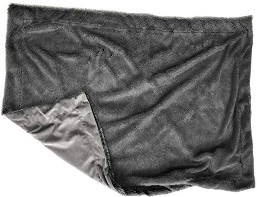 Dehner Coperta per cani e gatti Sleepy, ca. 100 x 75 cm, in poliestere e peluche, colore: Grigio