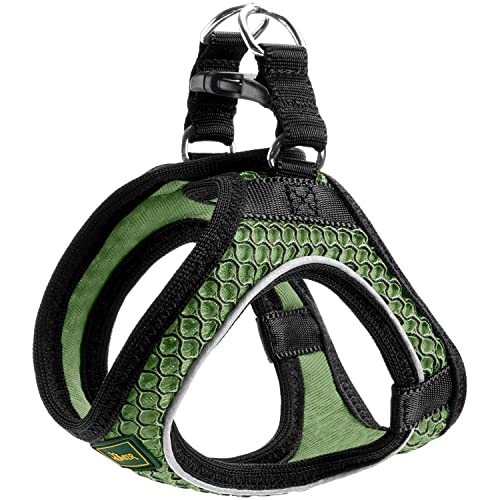 HUNTER Dog harness Hilo Comfort. S, green (401673969799)