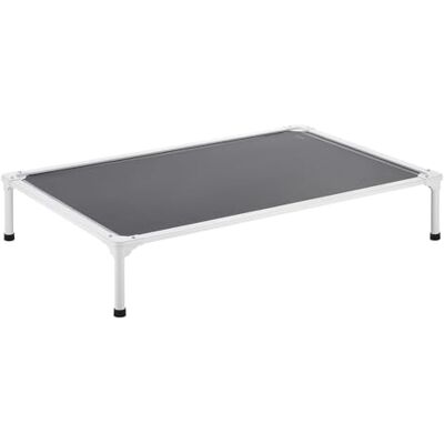 VEVOR Letto Rialzato per Cani per Cani di Grossa Taglia, Lettino Portatile Rialzato per Animali Domestici con Struttura in Tubo di Alluminio e Rete Teslin, per Interni Esterni, Taglia XL, Grigio VEVOR Letto Rialzato per Cani per Cani di Grossa Taglia, Lettino Portatile Rialzato per Animali Domestici con Struttura in Tubo di Alluminio e Rete Teslin, per Interni Esterni, Taglia XL, Grigio