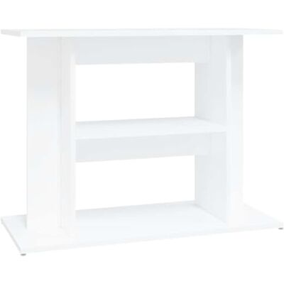 vidaXL Supporto per Acquario 80x35x60 cm in Legno Multistrato Bianco vidaXL Supporto per Acquario 80x35x60 cm in Legno Multistrato Bianco