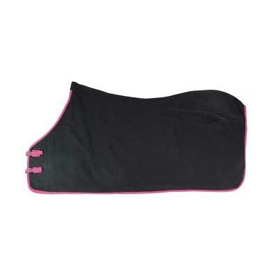 PFIFF 102454 Costa Coperta in pile, colore: Nero/Rosa 115 PFIFF 102454 Costa Coperta in pile, colore: Nero/Rosa 115