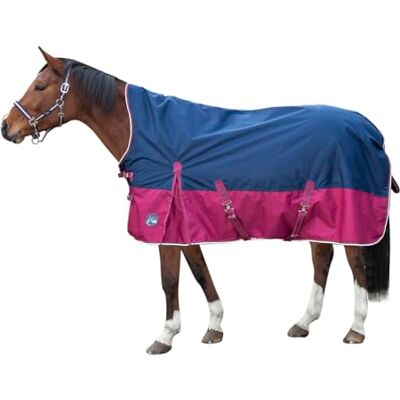 HKM Cleveland Coperte per Cavallo Rosso/Nero 115 HKM Cleveland Coperte per Cavallo Rosso/Nero 115