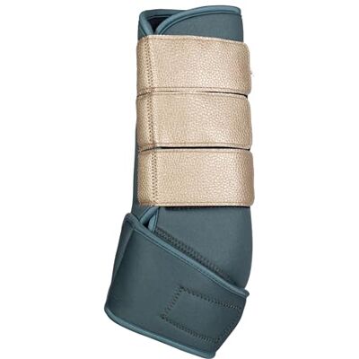 HKM Colour Pro Ghette Dunkelbraun L HKM Colour Pro Ghette Dunkelbraun L