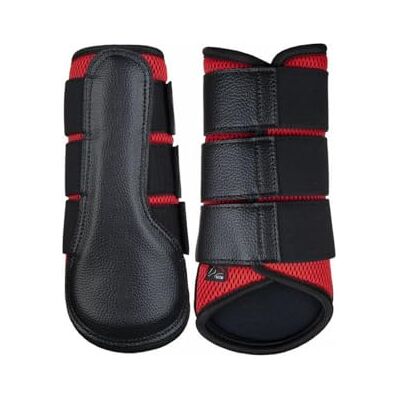 HKM Ghette- Ghette 3091 rosso/nero Standard HKM Ghette- Ghette 3091 rosso/nero Standard