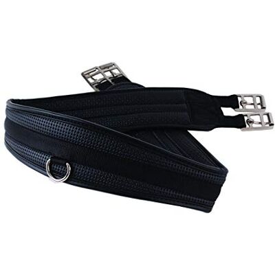 Rhinegold Sintetico Comfort Circonferenza 137,2 cm, Nero Rhinegold Sintetico Comfort Circonferenza 137,2 cm, Nero