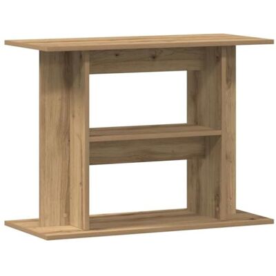 vidaXL Supporto per acquario artigianale in rovere 80x35x60 cm in legno vidaXL Supporto per acquario artigianale in rovere 80x35x60 cm in legno