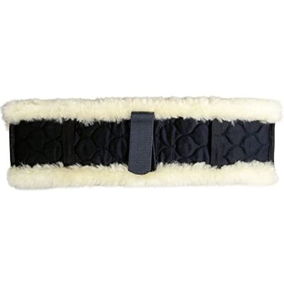 HKM Girths- Circonferenza Nero/Natura 55 HKM Girths- Circonferenza Nero/Natura 55