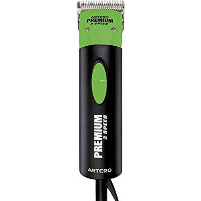ARTERO Premium tosatrice per cani professionale con filo A5, verde Lama n. 10 e 6 rialzi inclusi, 2 velocità, silenziosa e leggera 400 g, adatta anche ai gatti ARTERO Premium tosatrice per cani professionale con filo A5, verde Lama n. 10 e 6 rialzi inclusi, 2 velocità, silenziosa e leggera 400 g, adatta anche ai gatti