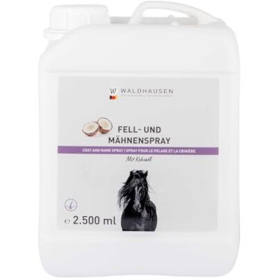 Waldhausen Spray per pelliccia e criniera con olio di cocco, 2500 ml Waldhausen Spray per pelliccia e criniera con olio di cocco, 2500 ml
