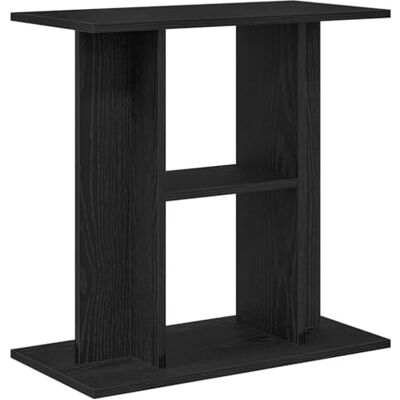 vidaXL Supporto per acquario in rovere nero 60x30x60 cm in legno vidaXL Supporto per acquario in rovere nero 60x30x60 cm in legno