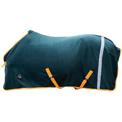 HKM Reflection 155 Coperta per cavalli, colore: Verde scuro HKM Reflection 155 Coperta per cavalli, colore: Verde scuro